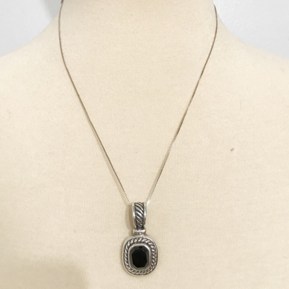 • Vintage • Sterling Rope Necklace - Picture 1 of 7